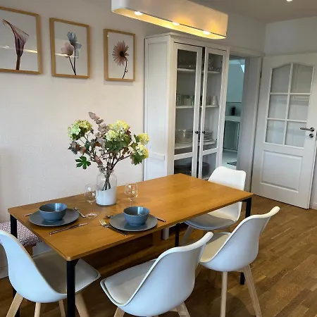 Schoene Altbauwohnung Mit Grosser Dachterrasse Fuer Bis Zu 8 Personen