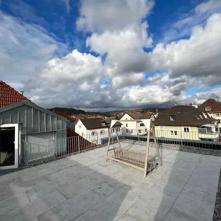 Schoene Altbauwohnung Mit Grosser Dachterrasse Fuer Bis Zu 8 Personen لاروش