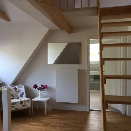 아파트 Schoene Altbauwohnung Mit Grosser Dachterrasse Fuer Bis Zu 8 Personen