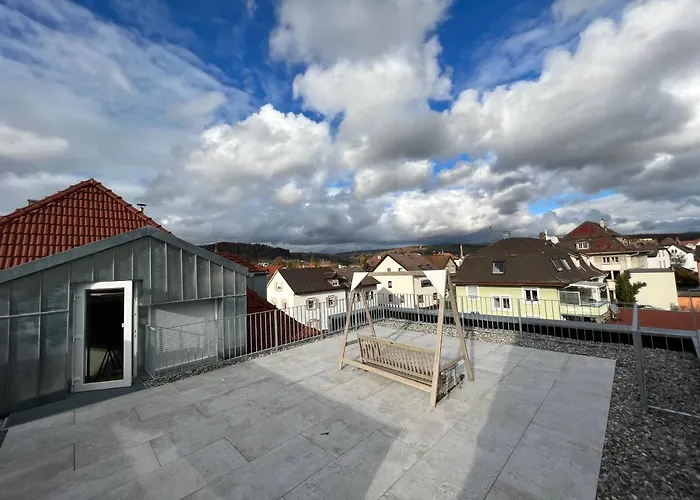 Schoene Altbauwohnung Mit Grosser Dachterrasse Fuer Bis Zu 8 Personen Lörrach