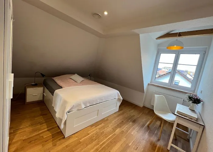 Schoene Altbauwohnung Mit Grosser Dachterrasse Fuer Bis Zu 8 Personen *