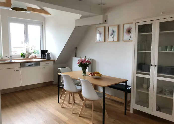 Schoene Altbauwohnung Mit Grosser Dachterrasse Fuer Bis Zu 8 Personen Διαμέρισμα Lörrach